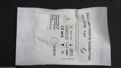 Elekta 912464 Disposable Inserts for Insulated Posts ~ Packs of 4